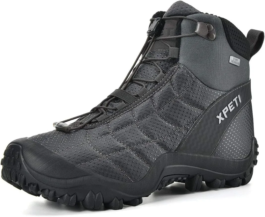 XPETI Mens Crest Thermo Waterproof Hiking Boots